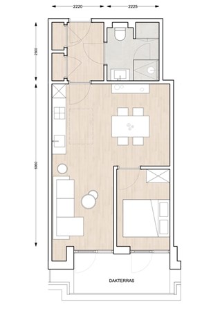 Medium property photo - Het Havenhuis Bouwnummer 2.24, 2671 GT Naaldwijk